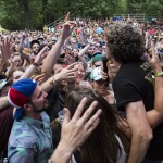 !!! (photo: Pierre Bourgault, Osheaga)