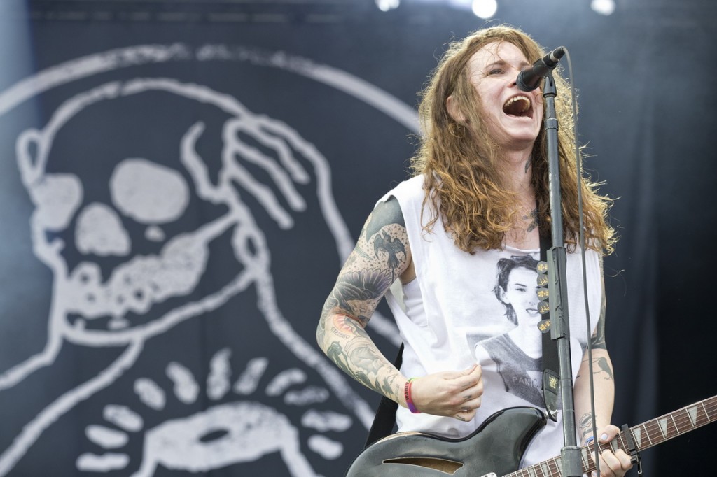 AGAINST ME! (photo Pat Beaudy, Osheaga)