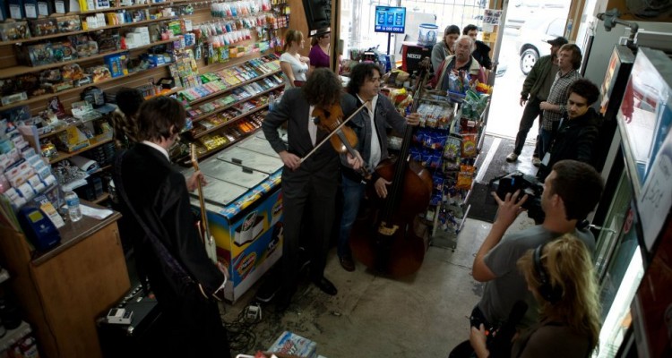 THE SADIES dans un dépanneur - 2011