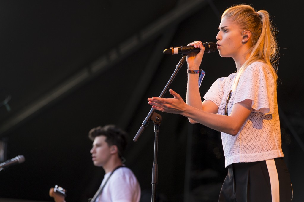 LONDON GRAMMAR (photo Tim Snow, Osheaga)