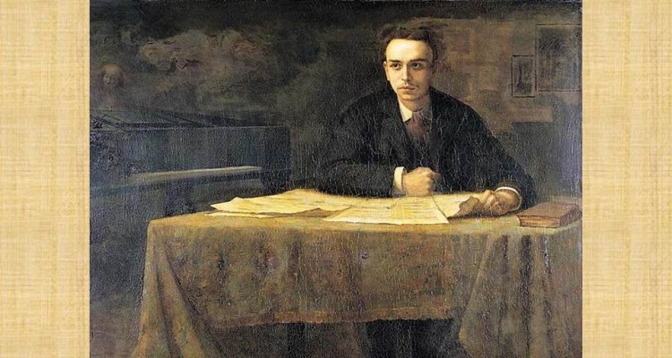 Servais DETILLEUX - portrait de guillaume lekeu 2