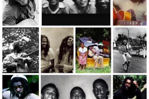 bob marley collage