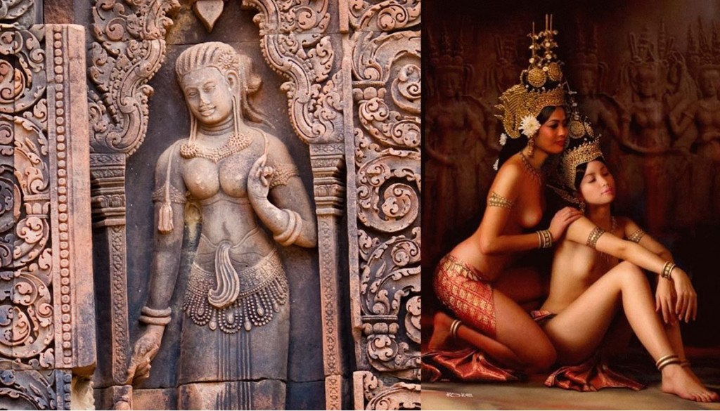 ancient and modern apsaras