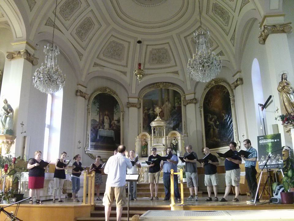 Rehearsing the Brumel Earthquake Mass with the SMAM