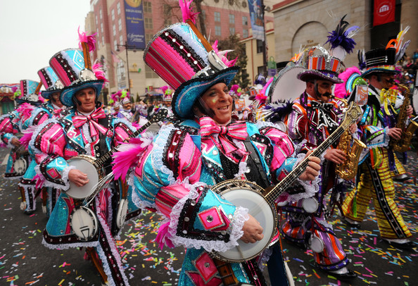 Mummers Day Parade in Philadelphia ((Dec. 31, 2010 - Source: William Thomas Cain/Getty Images North America)