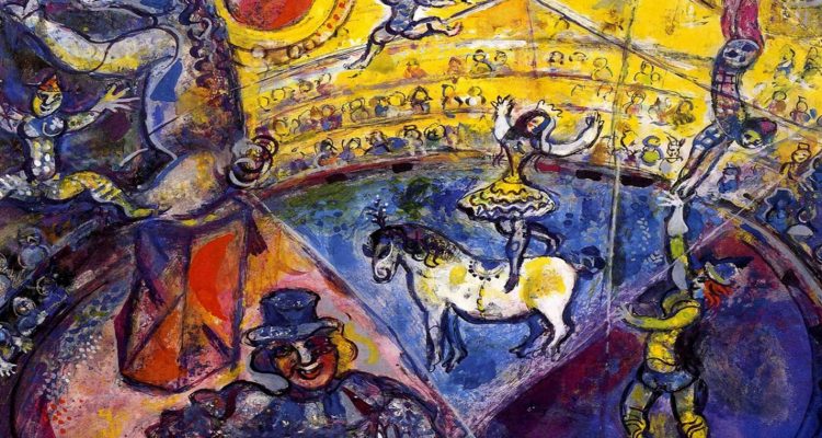 chagall Le Cheval de Cirque