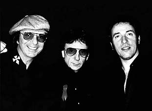 PICTURED: DION DIMUCCI, PHIL SPECTOR AND BRUCE SPRINSTEIN.